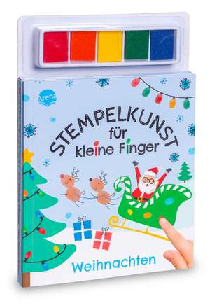 Stempelkunst für kleine Finger. Weihnachten de Hinkler