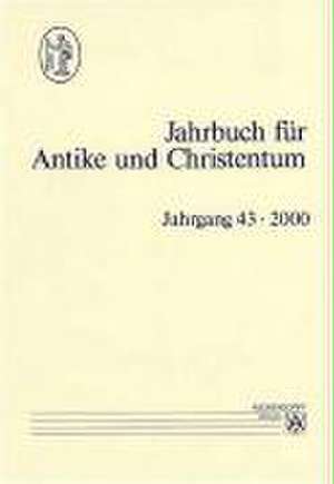 Jahrbuch für Antike und Christentum de Theodor Klauser