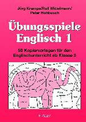 Übungsspiele Englisch 1 de Jörg Krampe