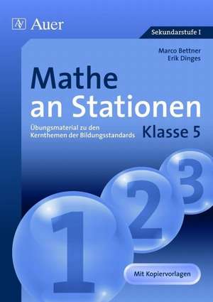 Mathe an Stationen. Klasse 5 de Marco Bettner