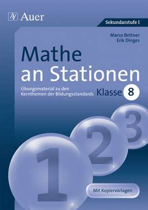 Mathe an Stationen 8 de Marco Bettner