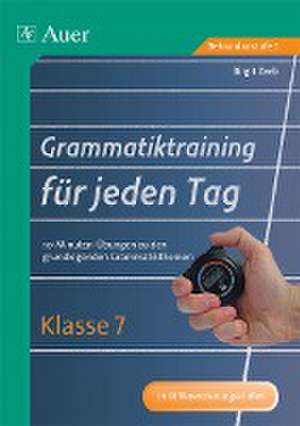 Grammatiktraining für jeden Tag Klasse 7 de Birgit Zeeb