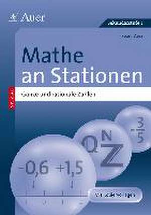 Mathe an Stationen: Ganze und rationale Zahlen de Sezer Avci