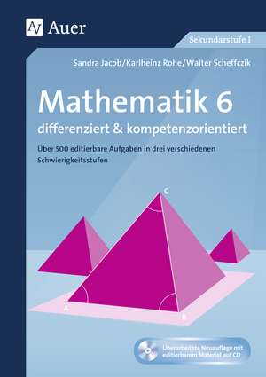 Mathematik 6 differenziert u. kompetenzorientiert de Sandra Jacob