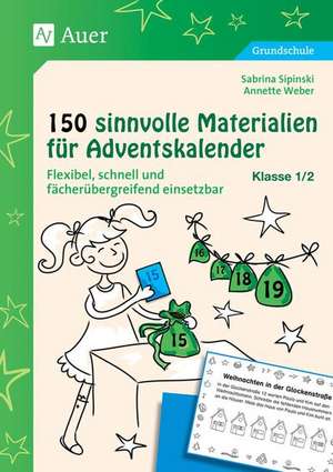 150 sinnvolle Materialien für Adventskalender 1-2 de Sabrina Sipinski