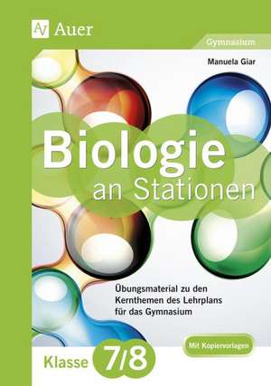 Biologie an Stationen 7-8 Gymnasium de Manuela Giar