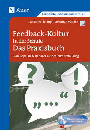 Feedback-Kultur in der Schule - das Praxisbuch de Christoph Maitzen