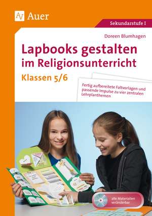 Lapbooks gestalten im Religionsunterricht 5-6 de Doreen Blumhagen