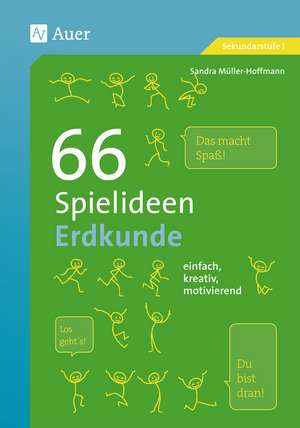 66 Spielideen Erdkunde de Sandra Müller-Hoffmann