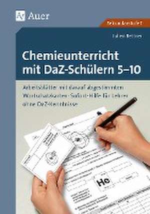 Chemieunterricht mit DaZ-Schülern 5-10 de Julien Bettner