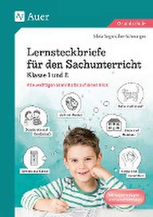 Lernsteckbriefe für den Sachunterricht Klasse 1/2 de Silvia Segmüller-Schwaiger