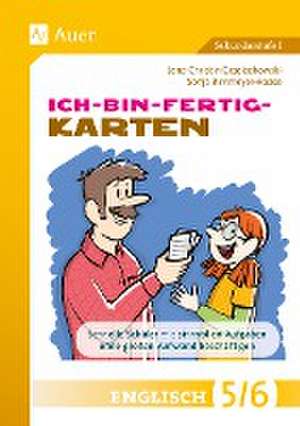 Ich-bin-fertig-Karten Englisch Klassen 5-6 de Sonja Birnmeyer-Haase