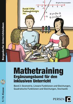 Mathetraining 9./10. Klasse Bd. 2 - Ergänzungsband de Brigitte Penzenstadler