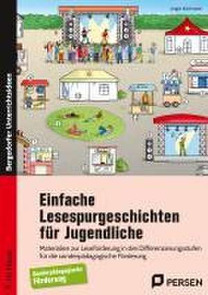 Einfache Lesespurgeschichten für Jugendliche de Jürgen Kirchmann