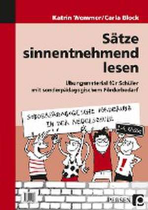 Sätze sinnentnehmend lesen de Katrin Wemmer