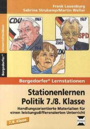 Stationenlernen Politik 7./8. Klasse de Frank Lauenburg