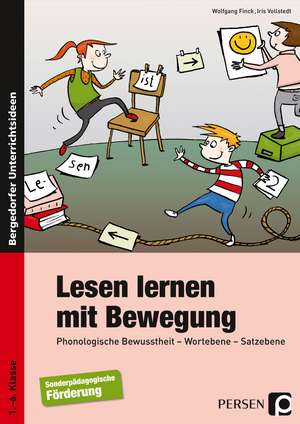 Lesen lernen mit Bewegung de Wolfgang Finck