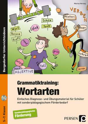 Grammatiktraining: Wortarten de Marisa Herzog