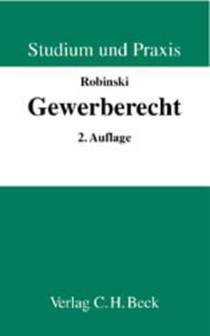 Gewerberecht de Severin Robinski