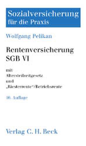 Rentenversicherung SGB VI de Wolfgang Pelikan