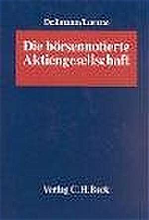 Die börsennotierte Aktiengesellschaft de Barbara Deilmann