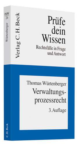 Verwaltungsprozessrecht de Thomas Würtenberger