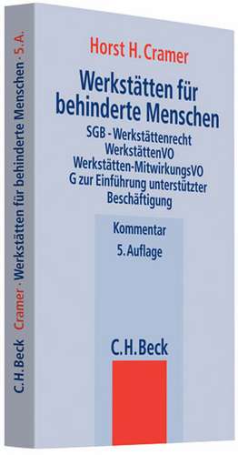 Werkstätten für behinderte Menschen de Horst H. Cramer