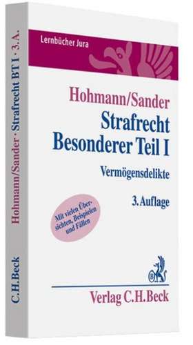 Strafrecht. Besonderer Teil I de Olaf Hohmann