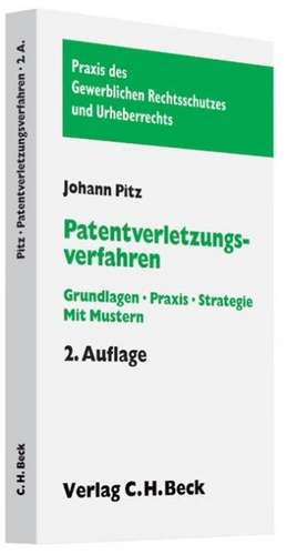 Patentverletzungsverfahren de Johann Pitz