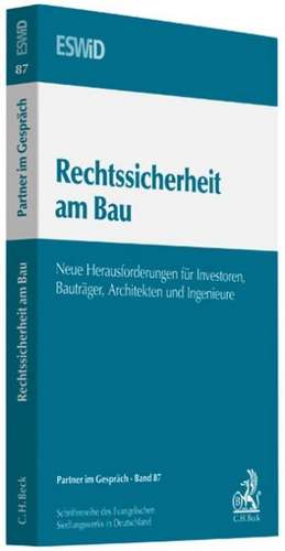 Rechtssicherheit am Bau