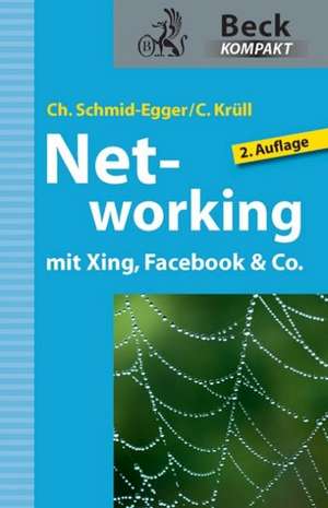 Networking mit Xing, Facebook & Co. de Christian Schmid-Egger