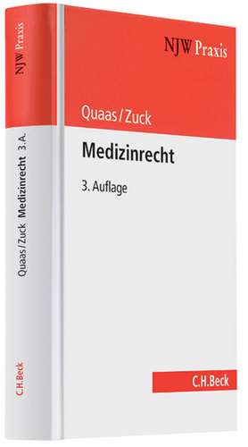 Medizinrecht de Michael Quaas