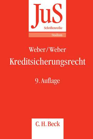 Kreditsicherungsrecht de Hansjörg Weber