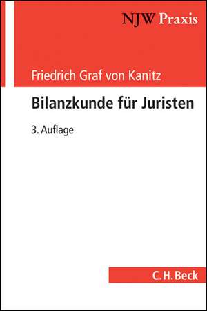 Bilanzkunde für Juristen de Friedrich von Kanitz