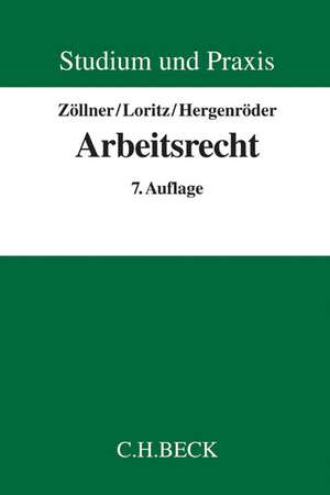 Arbeitsrecht de Wolfgang Zöllner