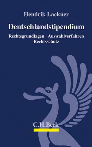 Deutschlandstipendium de Hendrik Lackner