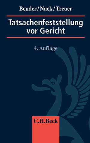 Tatsachenfeststellung vor Gericht de Robert Häcker