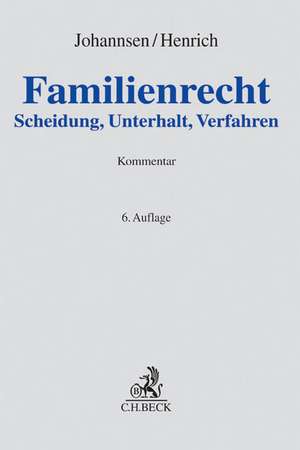 Familienrecht de Dieter Henrich