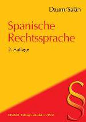 Spanische Rechtssprache de Ulrich Daum