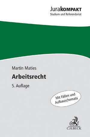 Arbeitsrecht de Martin Maties