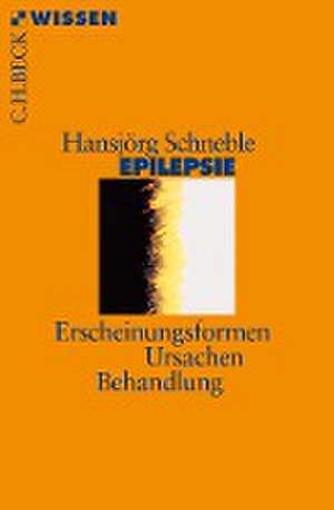 Epilepsie de Hansjörg Schneble