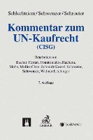 Kommentar zum UN-Kaufrecht (CISG) de Ingeborg Schwenzer