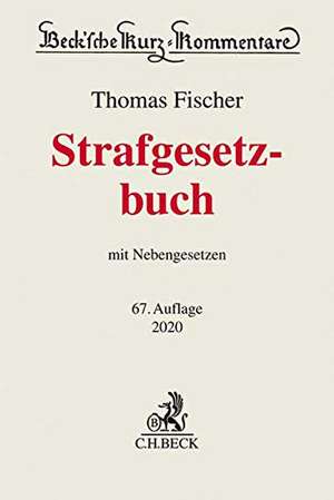 Strafgesetzbuch de Thomas Fischer