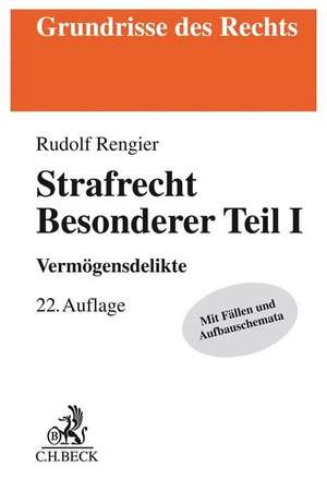 Strafrecht Besonderer Teil I de Rudolf Rengier