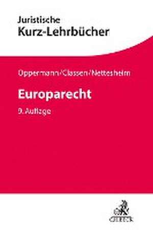 Europarecht de Thomas Oppermann