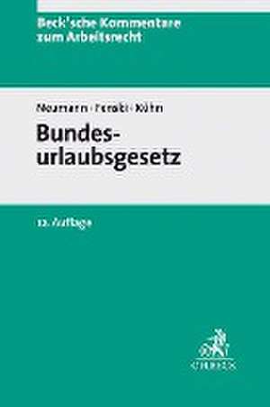 Bundesurlaubsgesetz de Dirk Neumann