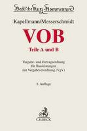 VOB Teile A und B de Klaus D. Kapellmann