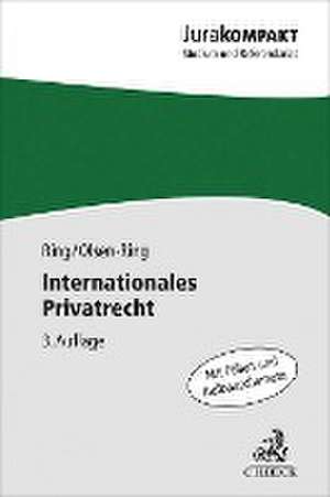 Internationales Privatrecht de Gerhard Ring