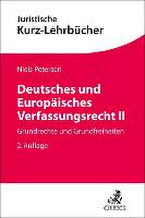 Deutsches und Europäisches Verfassungsrecht II de Niels Petersen