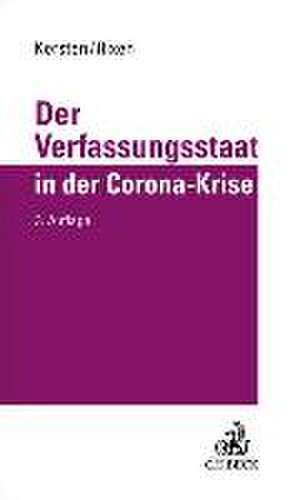 Der Verfassungsstaat in der Corona-Krise de Jens Kersten